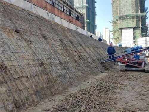 九寨沟建筑边坡支护